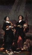 Francisco Goya Saints Justa and Rufina oil on canvas